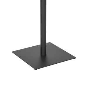 Nerobian table made of Mdf in walnut color 60x60x75cm