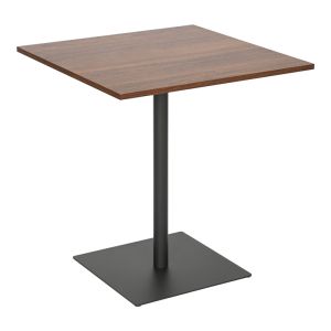 Nerobian table made of Mdf in walnut color 70x70x75cm
