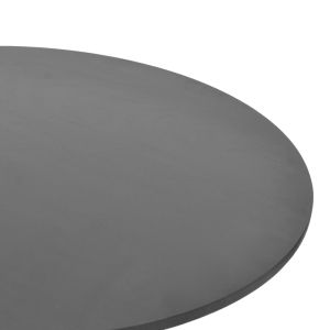 Radiane table, solid acacia wood in black shade, D80x40 cm