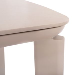 Маса Sterlin Sm6356 кремав алуминиев плот и синтерован камък 240x100x76см