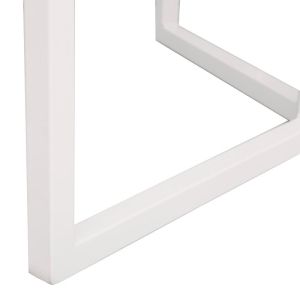 Talen table, white color, D80x74cm