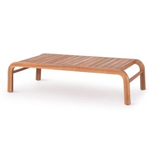 Маса за кафе Oasis Biege Sm6227 тропическа акация масив дърво 132x70x33всм.