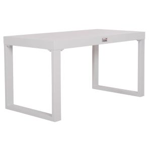 Sentry Hm6275.01 sun lounger table, white aluminum, 87x43.5x45cm.