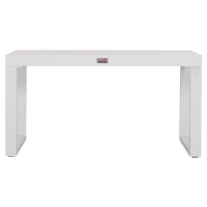 Sentry Hm6275.01 sun lounger table, white aluminum, 87x43.5x45cm.