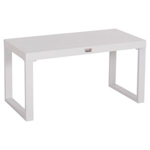 Sentry Hm6275.01 sun lounger table, white aluminum, 87x43.5x45cm.