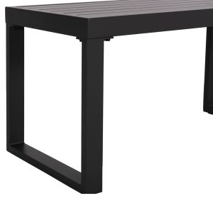 Sentry Hm6275.03 sun lounger table, aluminum, dark gray, 87x43.5x45cm.
