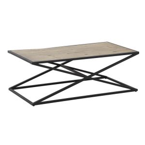 Wrought iron and wood table