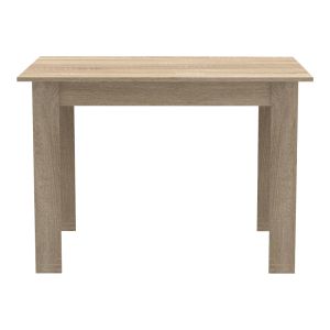 Table semolina melamine in sonoma color 110x80x77cm