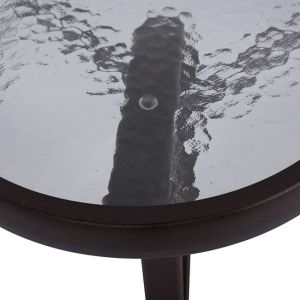 Metal table brown 150x90χ72 Hm5145,02