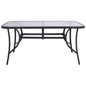 Table metallic gray 150x90χ72 Hm5145.01