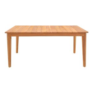 Ory teak table in natural shade 160x80x75cm