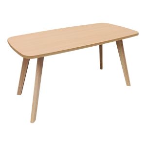 MDF coffee table Komela in natural shade 100x48x45cm