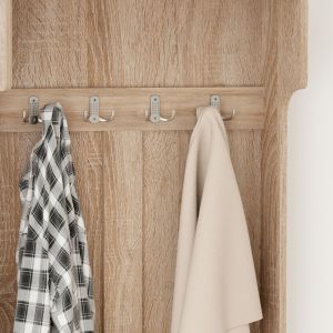 Мебели за анти Kaylor Hm2474,01 с кукички и място за съхранение-мдф в сонама 65x34x180hcm