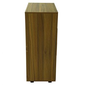 Melamine chest of drawers Thorg, 5 drawers, walnut color 80x40x100hcm Hm8995,02