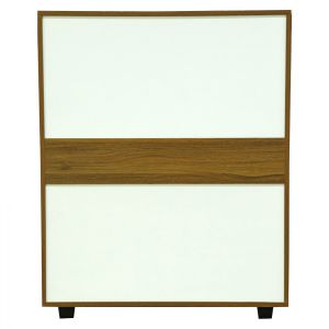 Melamine chest of drawers Thorg, 5 drawers, walnut color 80x40x100hcm Hm8995,02