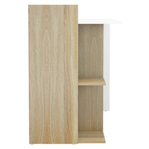 Меламинов офис, Sonama бял 112x55x85ycm Hm8994,02