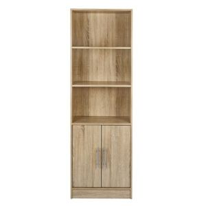 Melamine bookcase, Sonama 60x30x180cm Hm2027,02