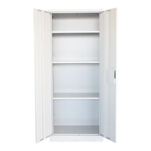 Метален гардероб Ugren I в светло сив нюанс 70x40x170см.