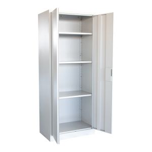 Метален гардероб Ugren I в светло сив нюанс 70x40x170см.