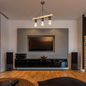 Metal chandelier E27 48.5x10x47cm