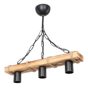 Metal chandelier E27 48.5x10x47cm