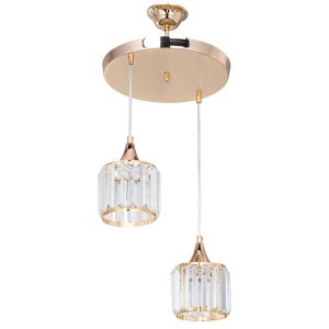 Metal chandelier E27 D30x70cm