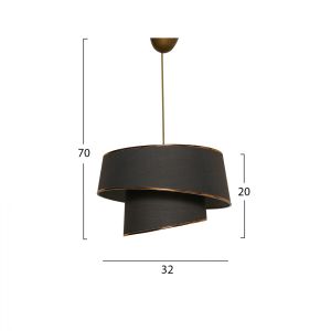 Metal chandelier Hm7356,02 32x32x70
