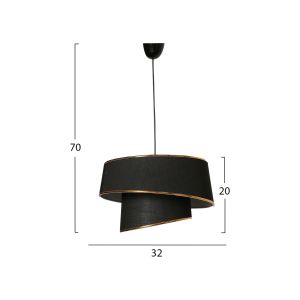 Metal chandelier Hm7356,03 32x32x70