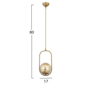 Metal chandelier Hm7386,02 17x105