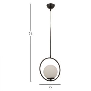 Metal chandelier Hm7418.01 25x74