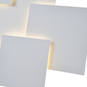 Metal chandelier Led 30w 2600lm 3000k 550x550mm white Arte Illumina Thalia