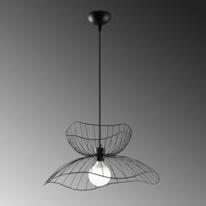 Metal chandelier black color E27 Hm7232 50x50x121cm