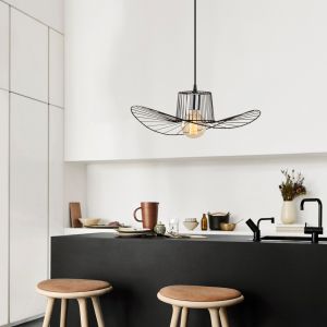 Metal chandelier black color Hm7236 49x110cm