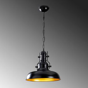 Metal chandelier black color Hm7268 32χ32χ78cm