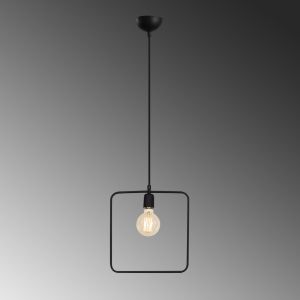 Metal chandelier black Hm7257 30χ6χ123cm