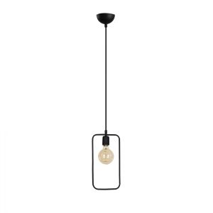 Metal chandelier black Hm7258 15χ6χ123cm