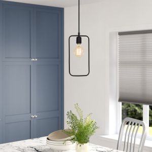 Metal chandelier black Hm7258 15χ6χ123cm
