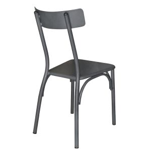 Metal chair Carbon 499-h/b 38x48x86cm