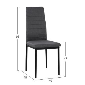 Метален стол Lady Hm0037,20