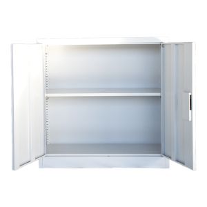 Метален шкаф Armon I в светло сив цвят 90х40х90см