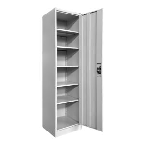 Metal cabinet Koya in light gray color 50x45x180cm