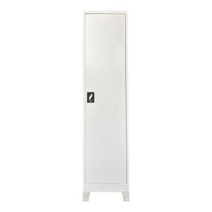 Metal cabinet Koya in light gray color 50x45x190cm