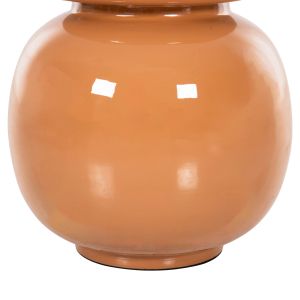 Метална ваза Lingon Hm4233,09 цвят злато/сьомга D21x37,5hcm