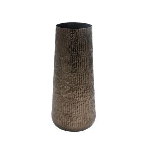 Metal decorative vase Fl1620 silver color 16x34cm