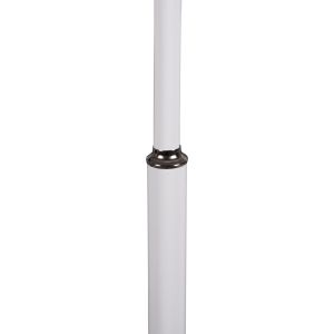 Метална закачалка Hm9575,02 бял цвят 41x41x176cm