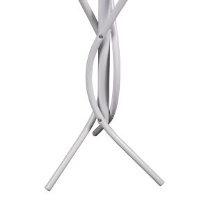Метална закачалка Hm9575,02 бял цвят 41x41x176cm