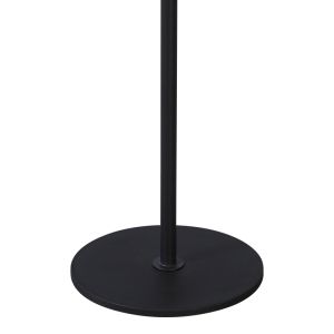 Lelom metal coat hanger in black color D30x170cm