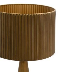 Metal table lamp Fl10142 bronze color 24x50cm