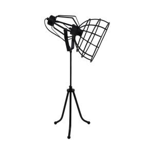 Metal night lamp Cell in black color 30x30x65cm E27