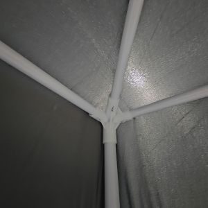 METAL FRAME FOR ARBO - ANTHRACITE, 3X3M PLATES